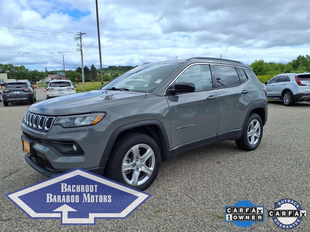 used 2024 Jeep Compass car, priced at $23,731