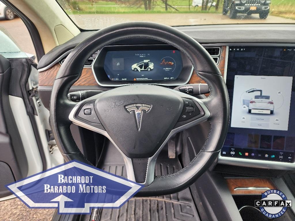 used 2017 Tesla Model X car, priced at $25,654