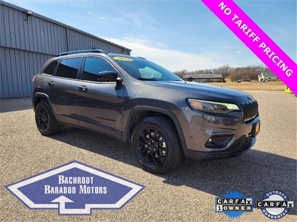 used 2023 Jeep Cherokee car, priced at $23,649