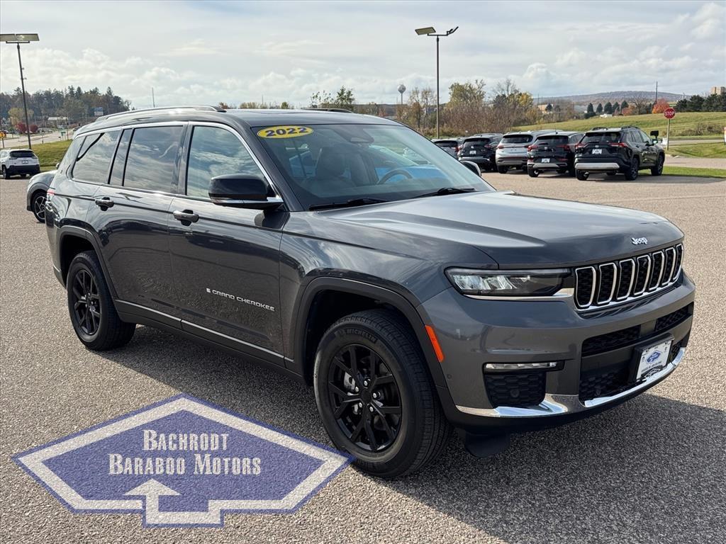 used 2022 Jeep Grand Cherokee L car, priced at $31,520