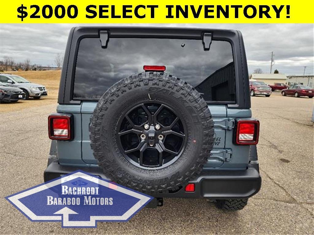new 2025 Jeep Wrangler car, priced at $41,243