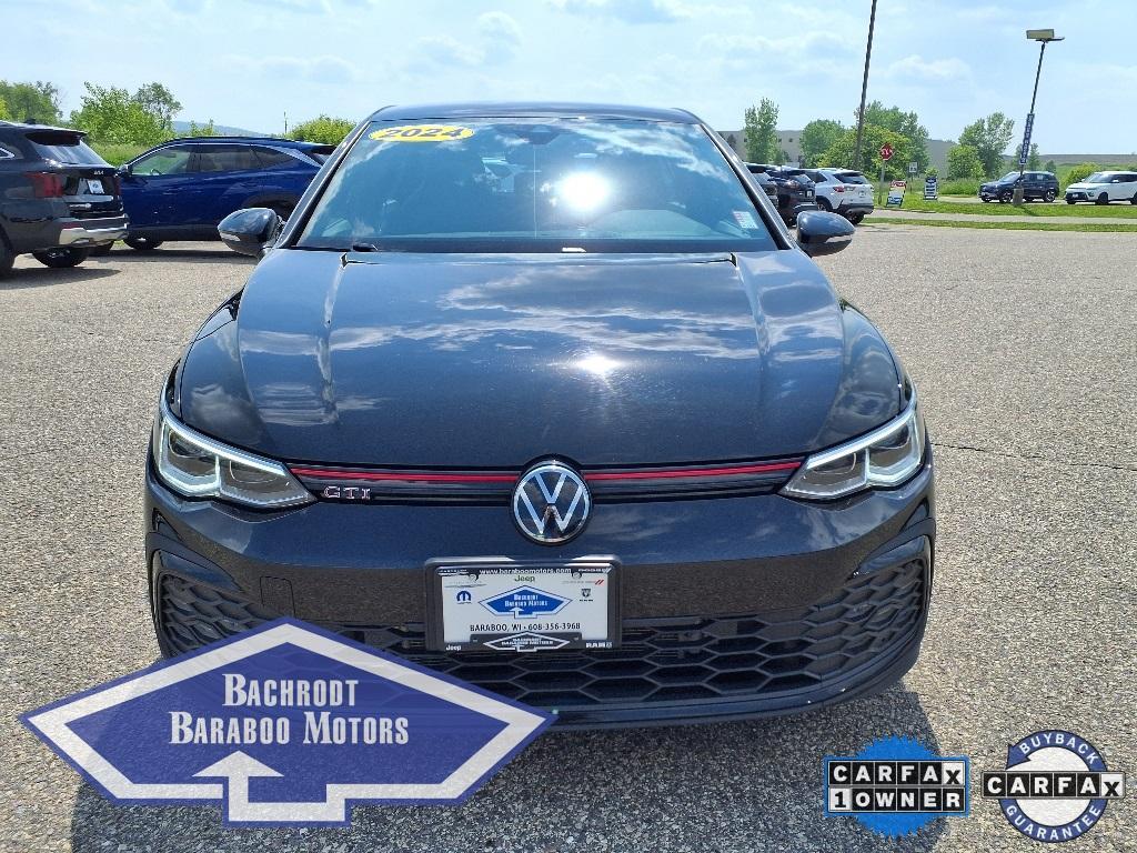 used 2024 Volkswagen Golf GTI car, priced at $28,300