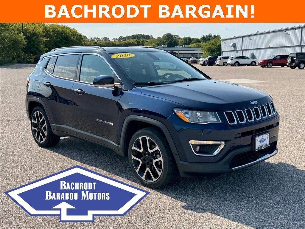 used 2018 Jeep Compass car, priced at $18,900