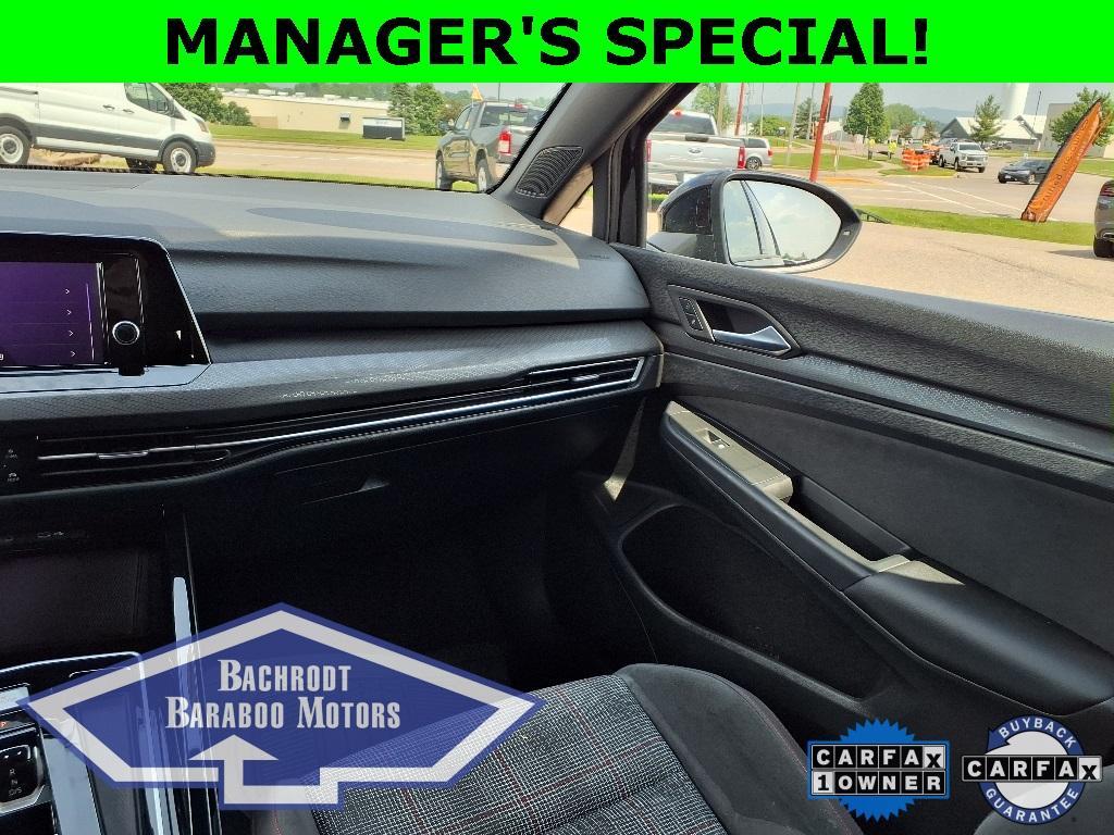 used 2024 Volkswagen Golf GTI car, priced at $25,749