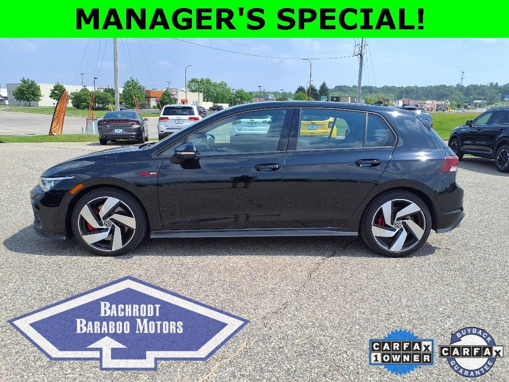 used 2024 Volkswagen Golf GTI car, priced at $25,749