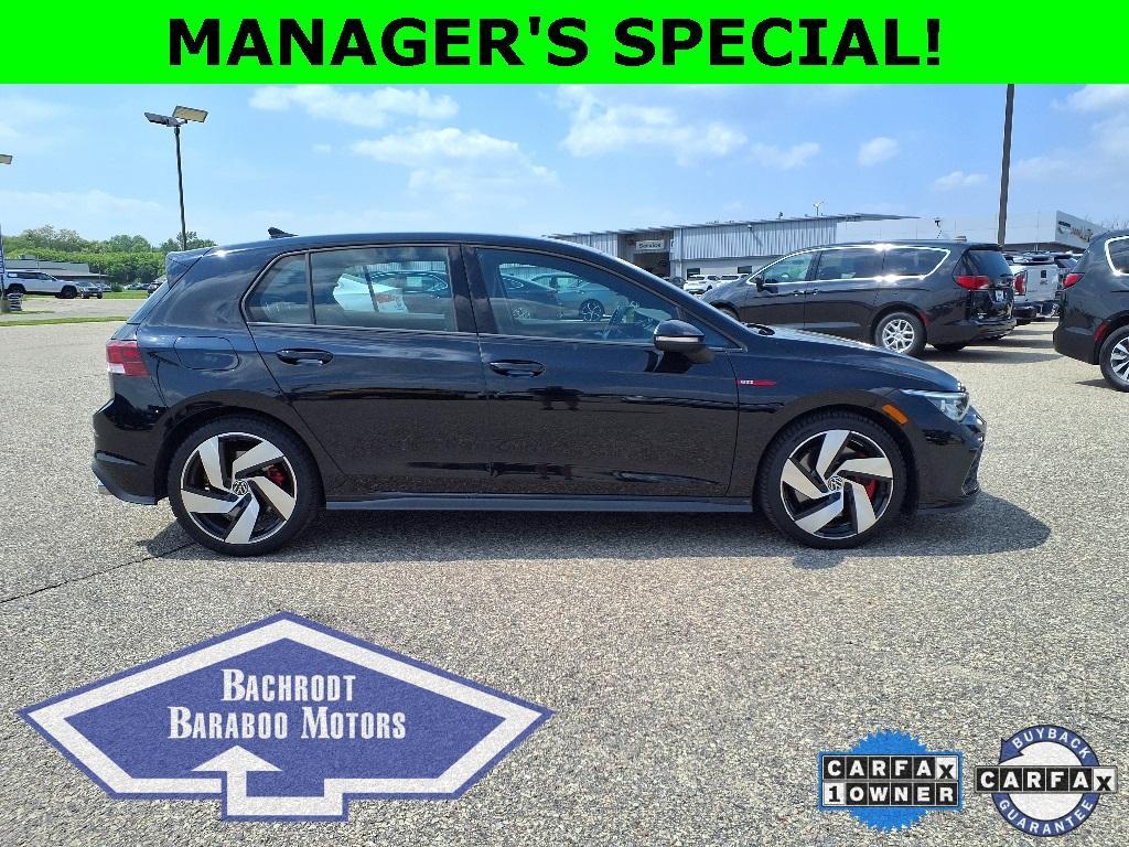 used 2024 Volkswagen Golf GTI car, priced at $25,749