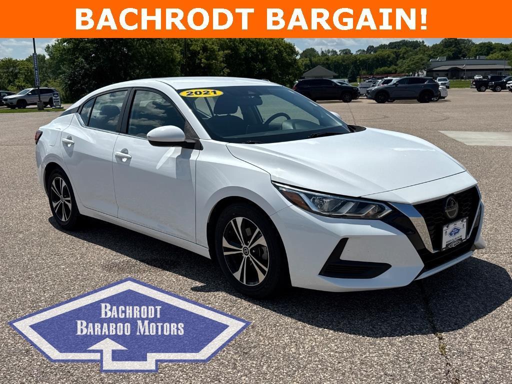 used 2021 Nissan Sentra car, priced at $17,352