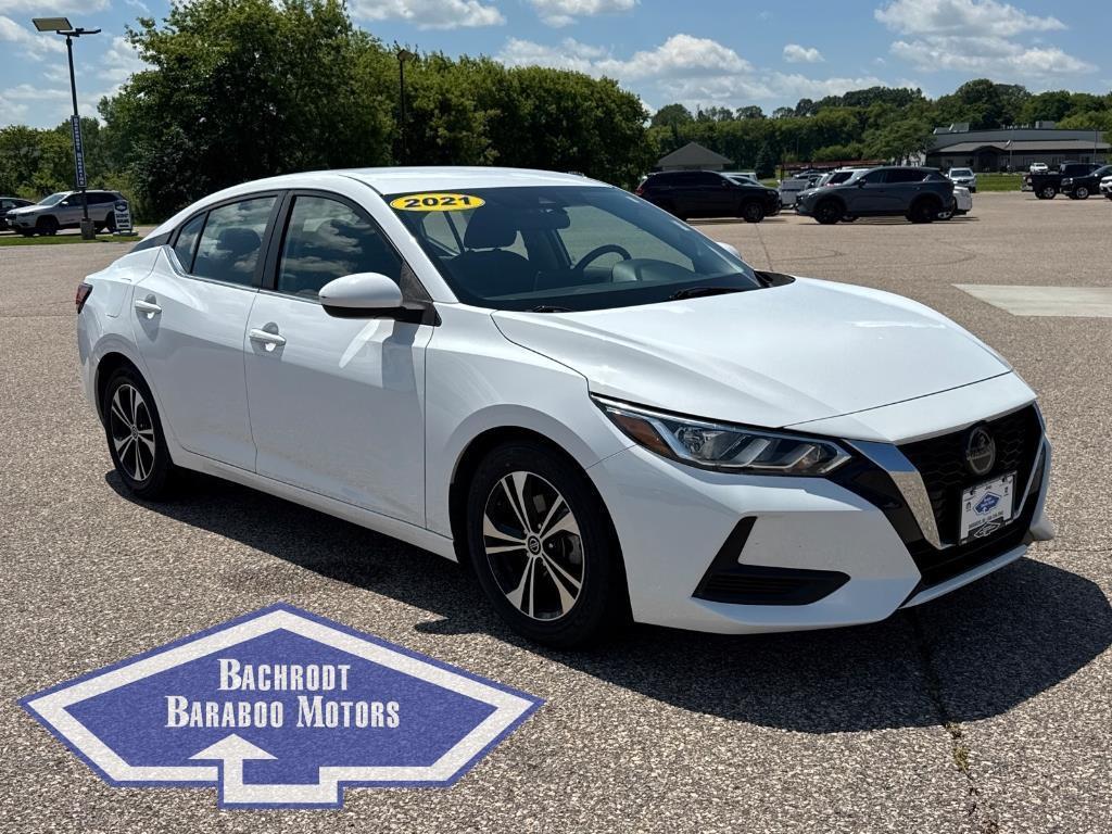used 2021 Nissan Sentra car, priced at $17,352