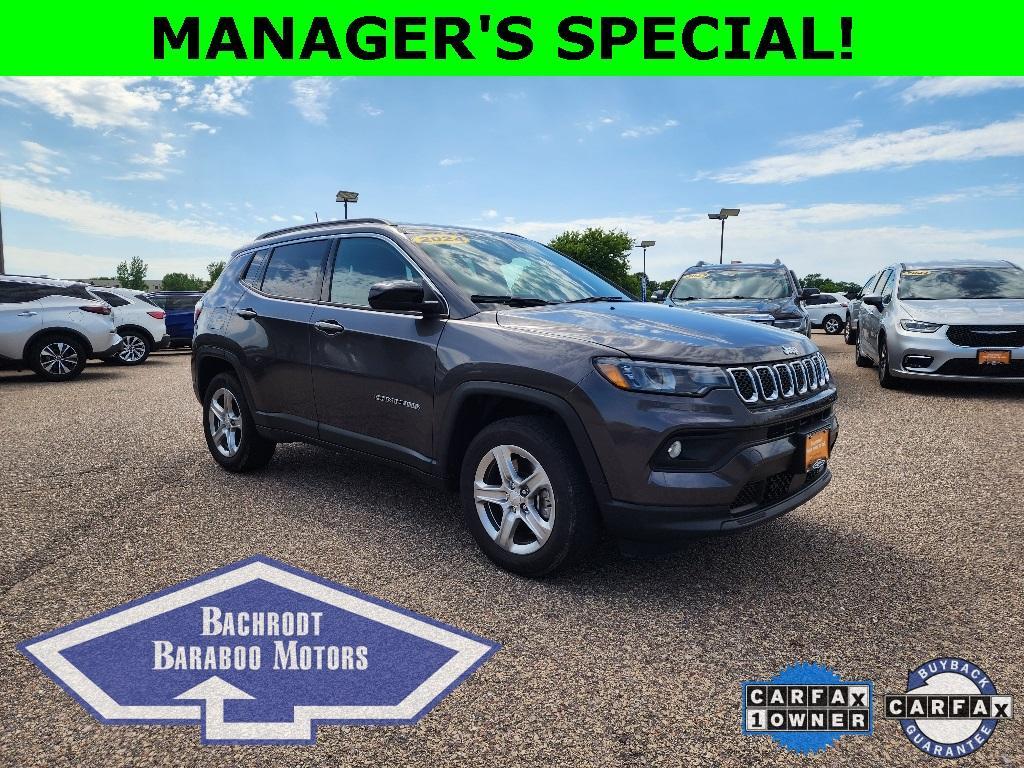 used 2024 Jeep Compass car, priced at $23,847
