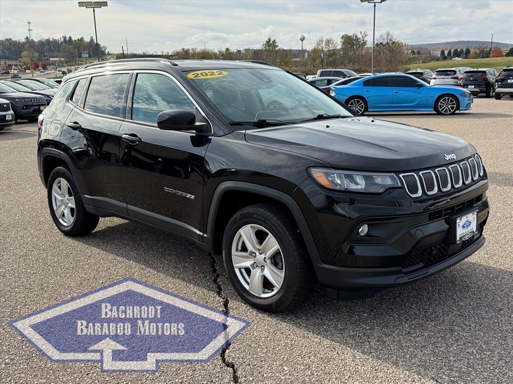 used 2022 Jeep Compass car, priced at $23,544