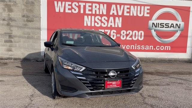 new 2025 Nissan Versa car, priced at $20,130