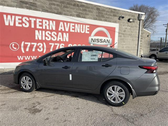 new 2025 Nissan Versa car, priced at $20,130