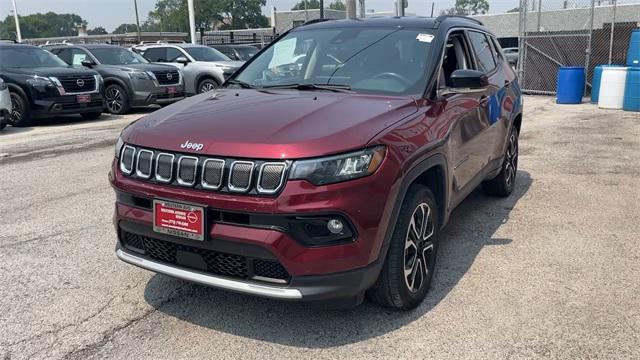 used 2022 Jeep Compass car, priced at $21,095