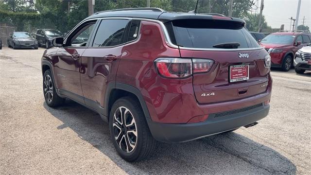 used 2022 Jeep Compass car, priced at $21,095