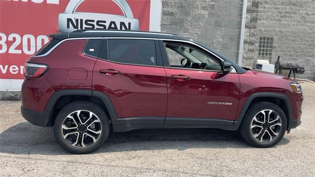 used 2022 Jeep Compass car, priced at $21,095