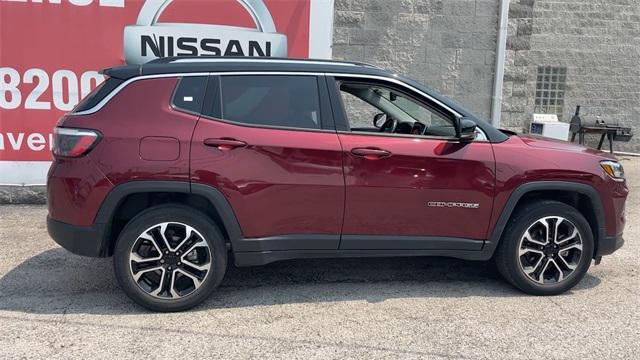 used 2022 Jeep Compass car, priced at $21,095