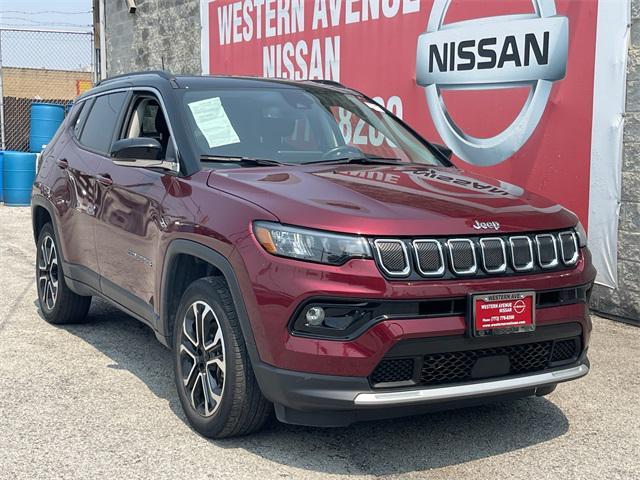 used 2022 Jeep Compass car, priced at $21,095