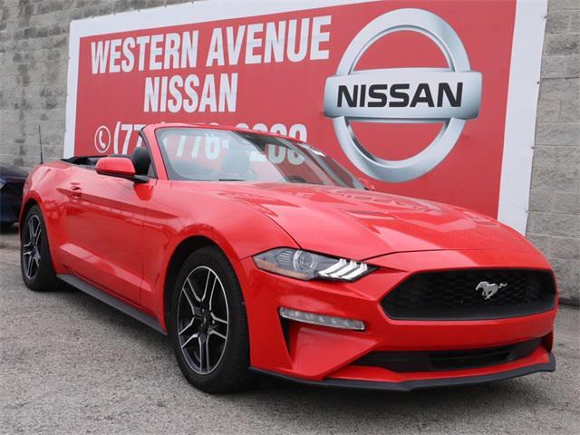 used 2022 Ford Mustang car, priced at $19,345