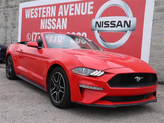 used 2022 Ford Mustang car, priced at $19,345