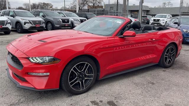 used 2022 Ford Mustang car, priced at $19,345