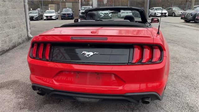 used 2022 Ford Mustang car, priced at $19,345