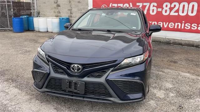 used 2021 Toyota Camry car, priced at $20,050