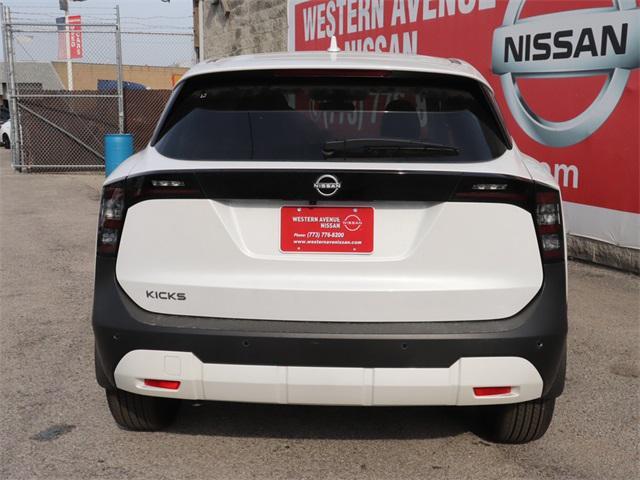 new 2025 Nissan Kicks car, priced at $24,934