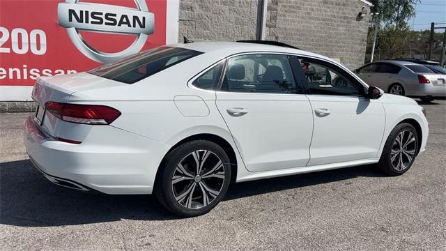 used 2021 Volkswagen Passat car, priced at $15,865