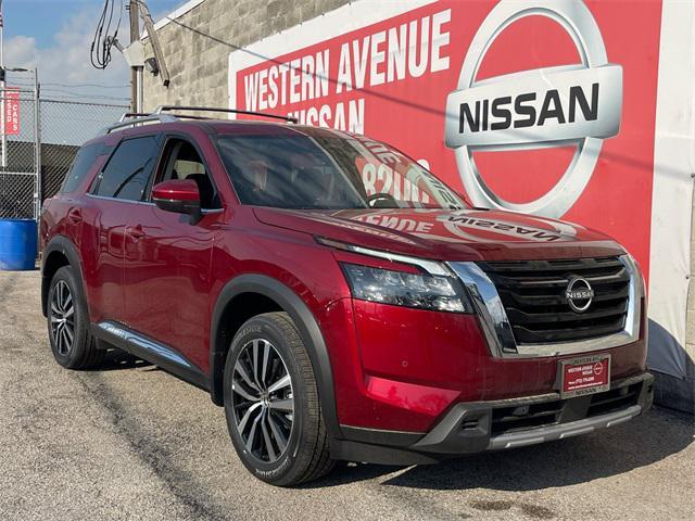 new 2025 Nissan Pathfinder car, priced at $49,521