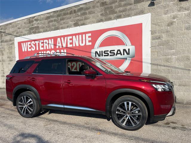 new 2025 Nissan Pathfinder car, priced at $49,521