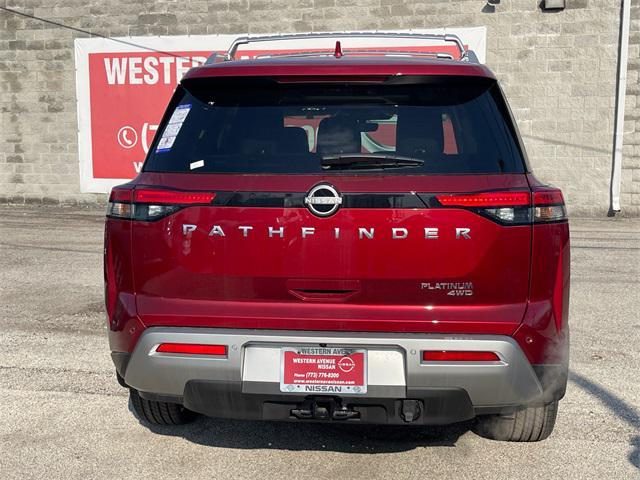new 2025 Nissan Pathfinder car, priced at $49,521