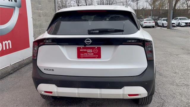 new 2025 Nissan Kicks car, priced at $25,672