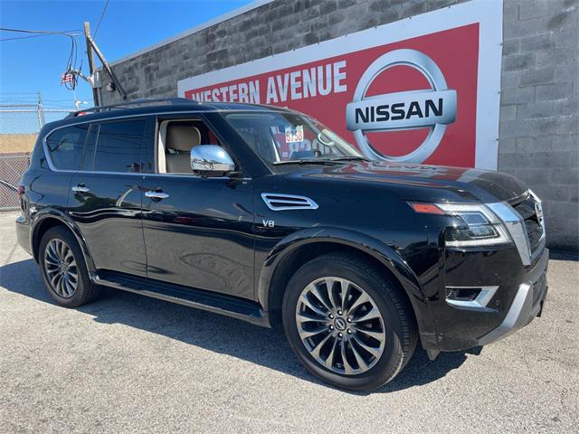 used 2022 Nissan Armada car, priced at $36,295