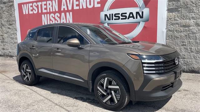 new 2025 Nissan Kicks car, priced at $25,595
