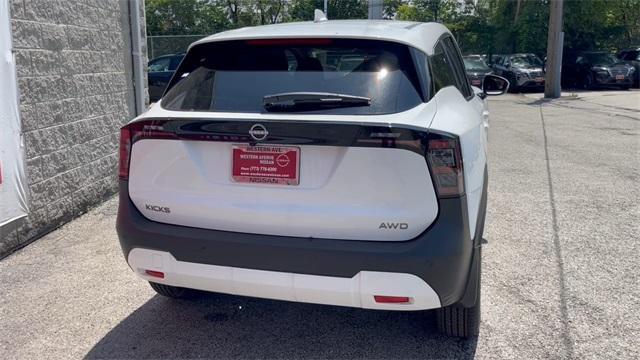 new 2025 Nissan Kicks car, priced at $24,984