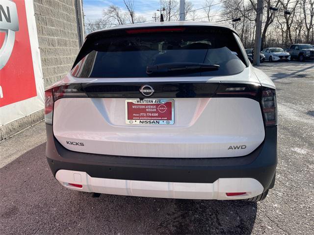 new 2025 Nissan Kicks car, priced at $26,848