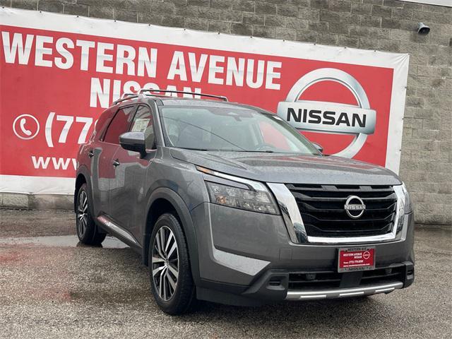 new 2025 Nissan Pathfinder car, priced at $49,265