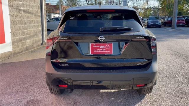 new 2025 Nissan Kicks car, priced at $27,246