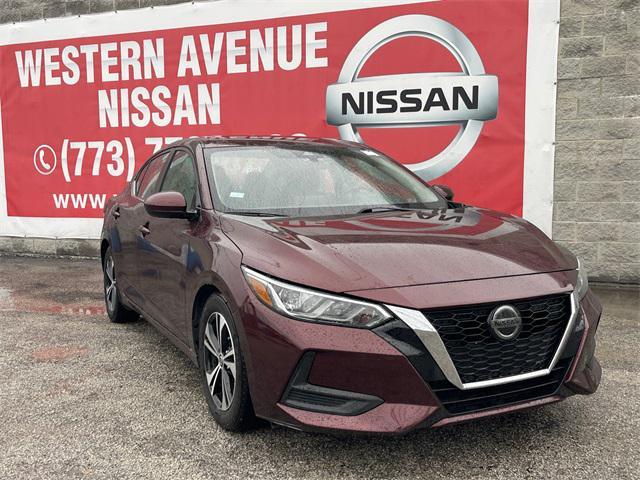 used 2021 Nissan Sentra car, priced at $16,025