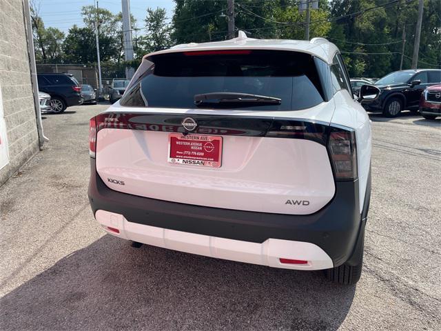 new 2025 Nissan Kicks car, priced at $26,476