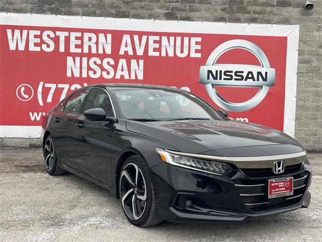 used 2022 Honda Accord car, priced at $21,010