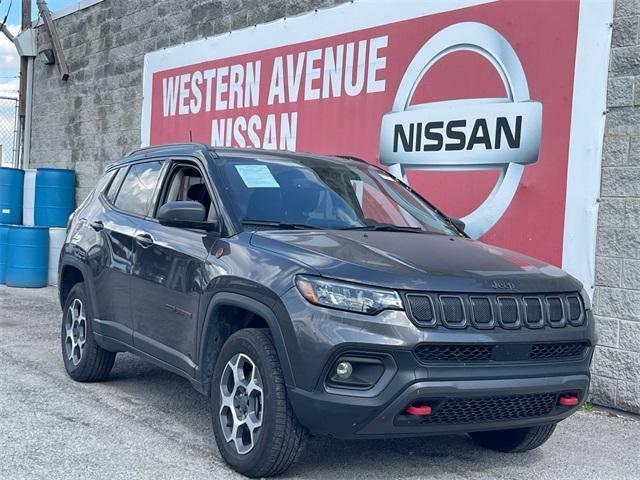 used 2022 Jeep Compass car, priced at $18,765