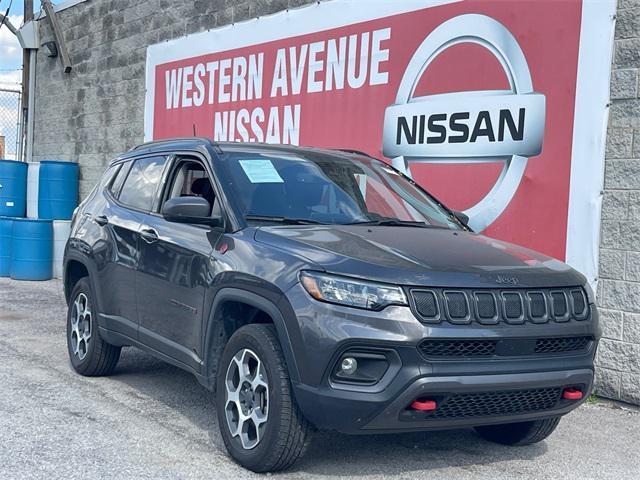 used 2022 Jeep Compass car, priced at $18,765