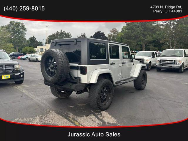 used 2011 Jeep Wrangler Unlimited car, priced at $10,995