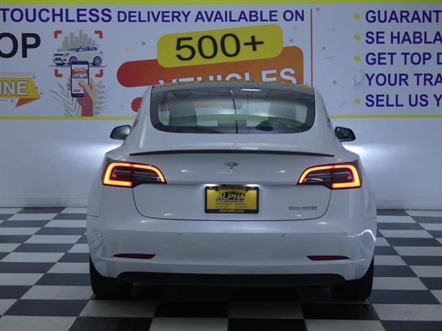 used 2018 Tesla Model 3 car, priced at $25,000