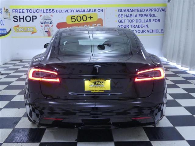 used 2022 Tesla Model S car, priced at $43,999