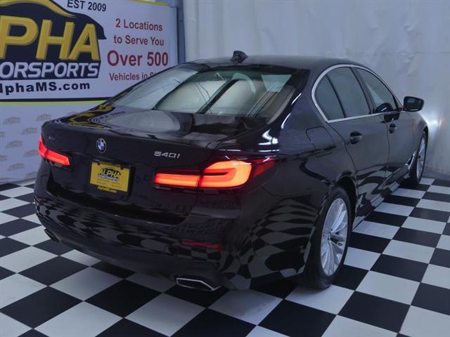 used 2021 BMW 540 car, priced at $33,900