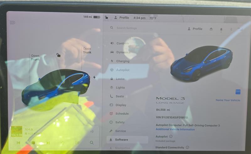 used 2018 Tesla Model 3 car, priced at $13,700