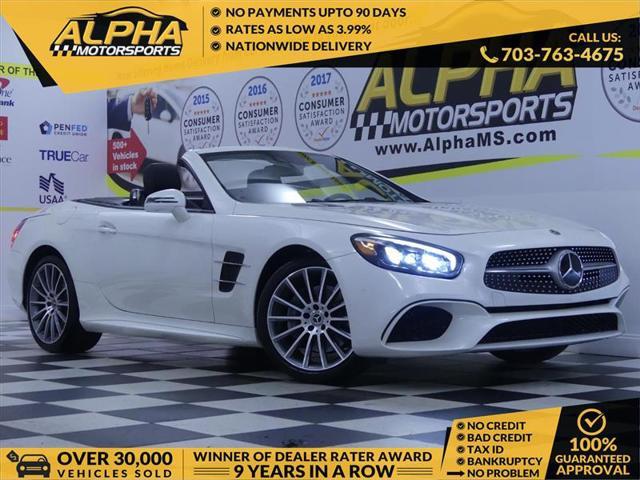 used 2020 Mercedes-Benz SL 450 car, priced at $56,000