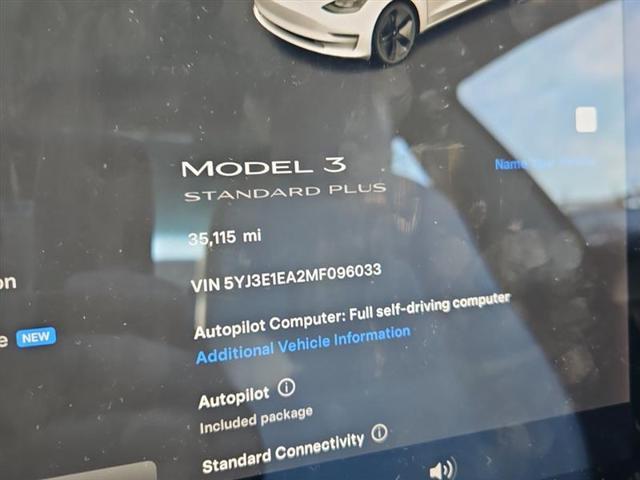 used 2021 Tesla Model 3 car, priced at $22,000